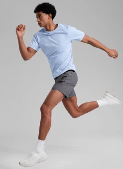 Feathery-Fit Workout Shorts 5''- Linerless