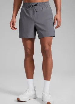 Feathery-Fit Workout Shorts 5''- Linerless
