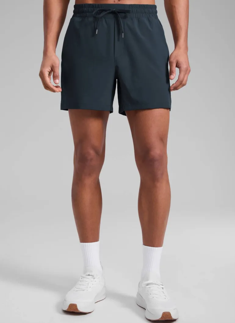 Feathery-Fit Workout Shorts 5''- Linerless