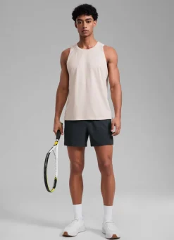 Feathery-Fit Workout Shorts 5''- Linerless