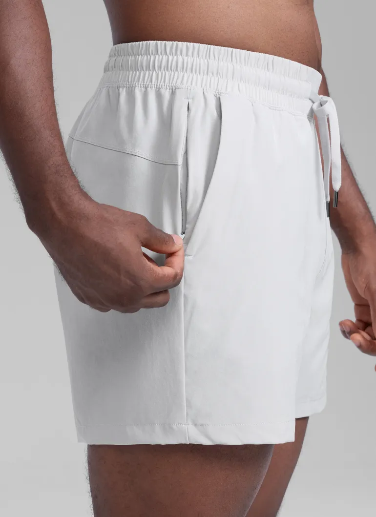 Feathery-Fit Workout Shorts 5''- Linerless