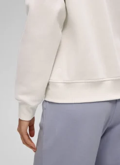 Fleece Lined Half Zip Funnel neck Sweatshirt