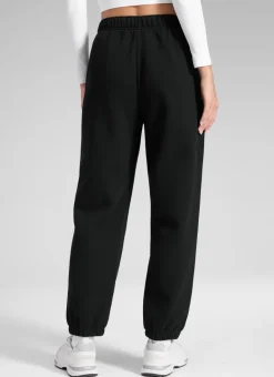 Fleece Lined High Rise Jogger Sweatpant 28''