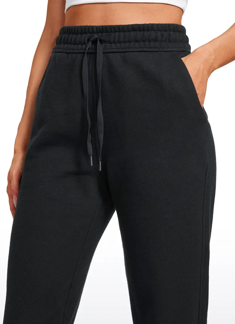 Fleece Lined High Rise Sweatpant 28''