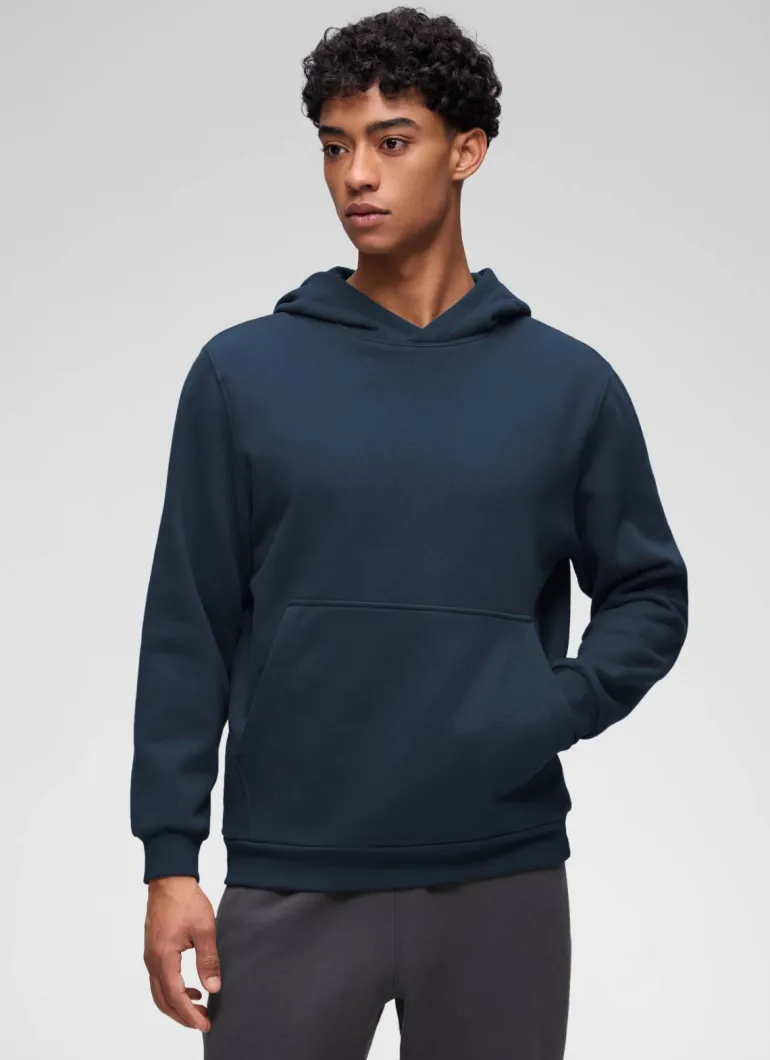 Fleece Lined Pocket Pullover Hoodie