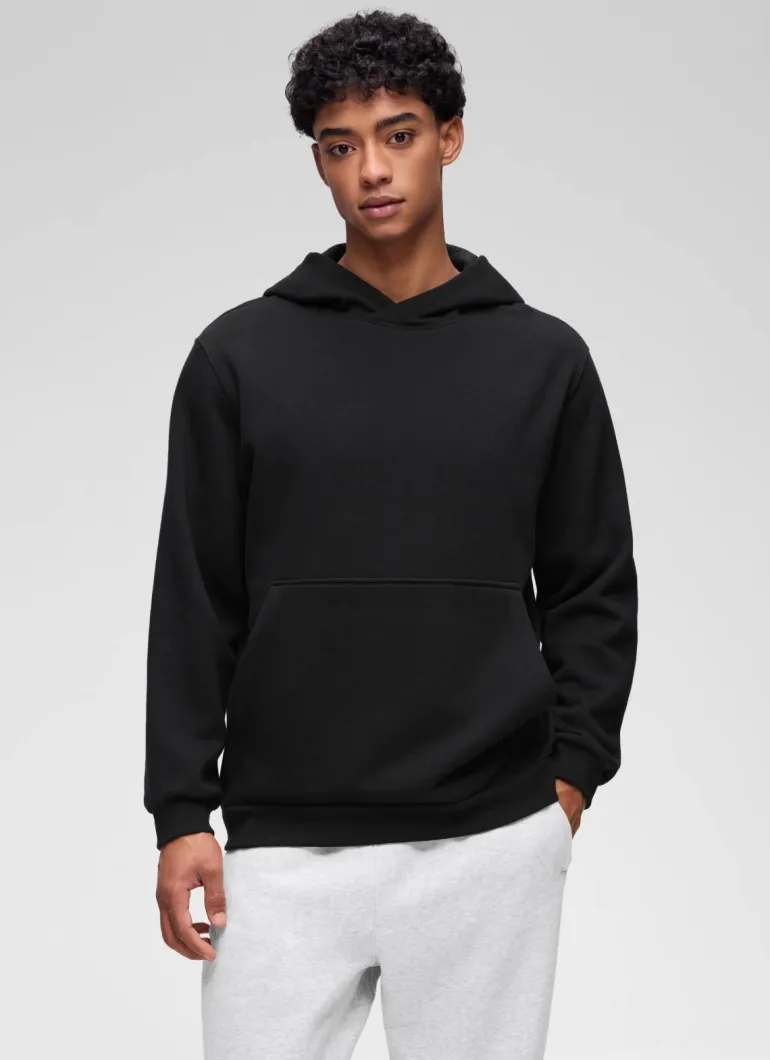 Fleece Lined Pocket Pullover Hoodie