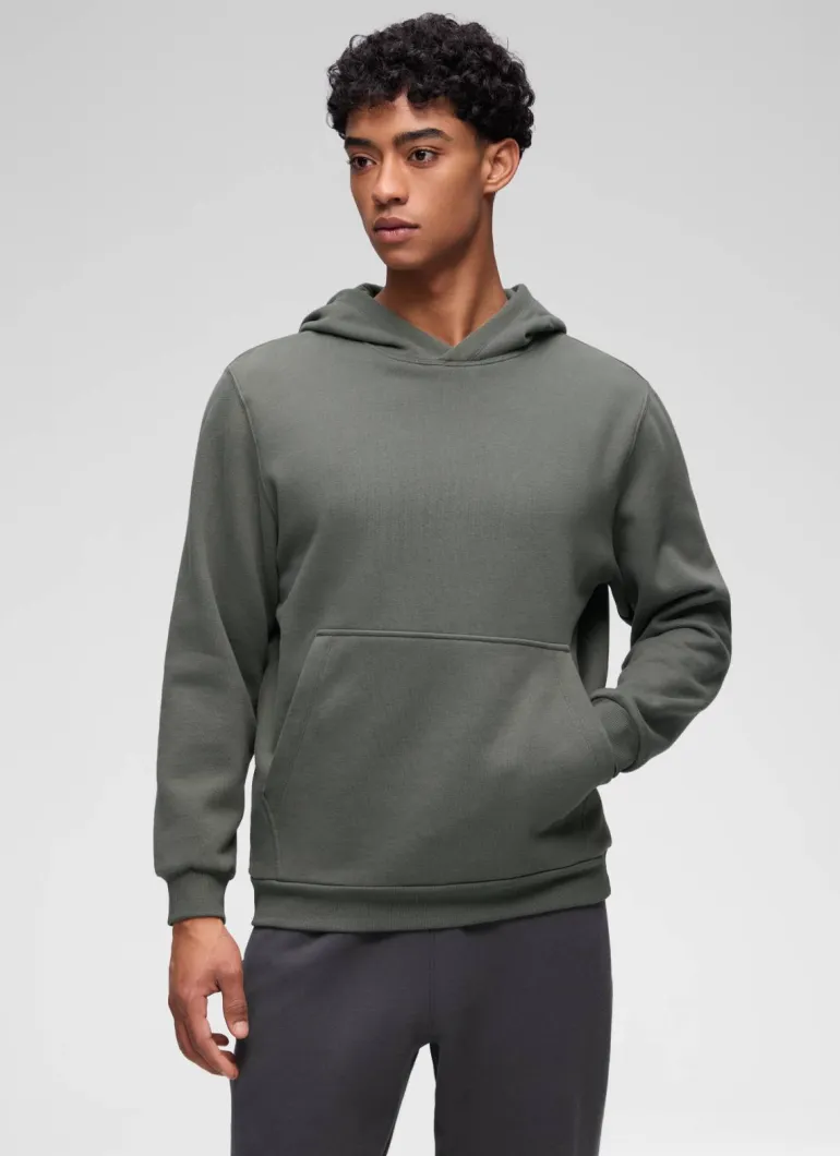 Fleece Lined Pocket Pullover Hoodie