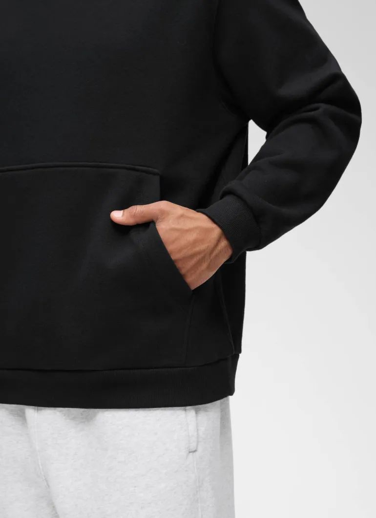 Fleece Lined Pocket Pullover Hoodie