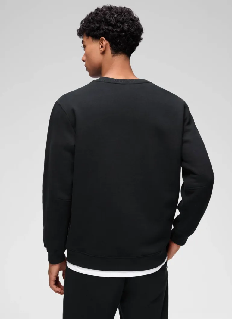 Fleece Lined Pullover Sweatshirt