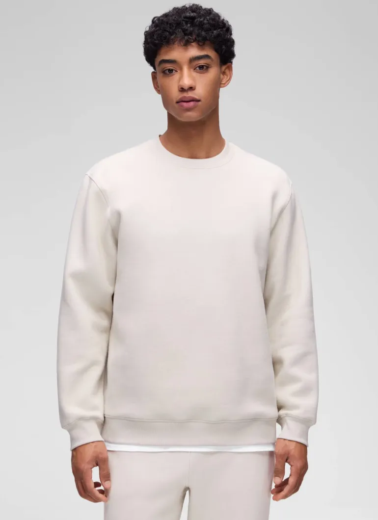 Fleece Lined Pullover Sweatshirt