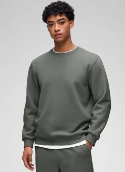 Fleece Lined Pullover Sweatshirt
