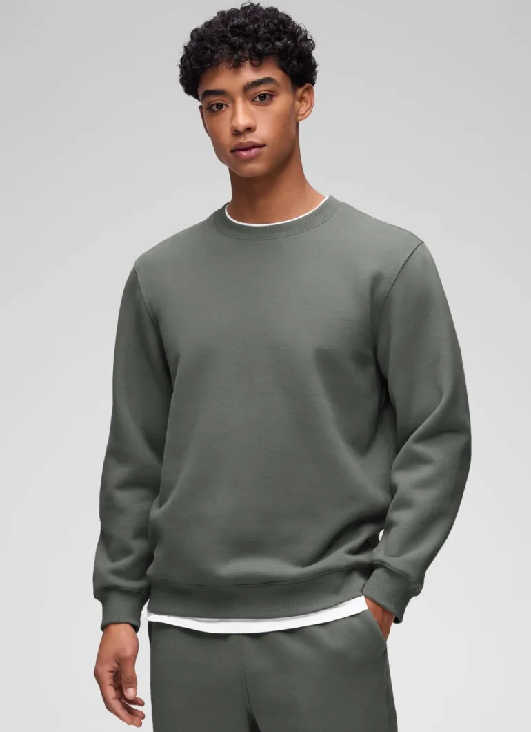 Fleece Lined Pullover Sweatshirt