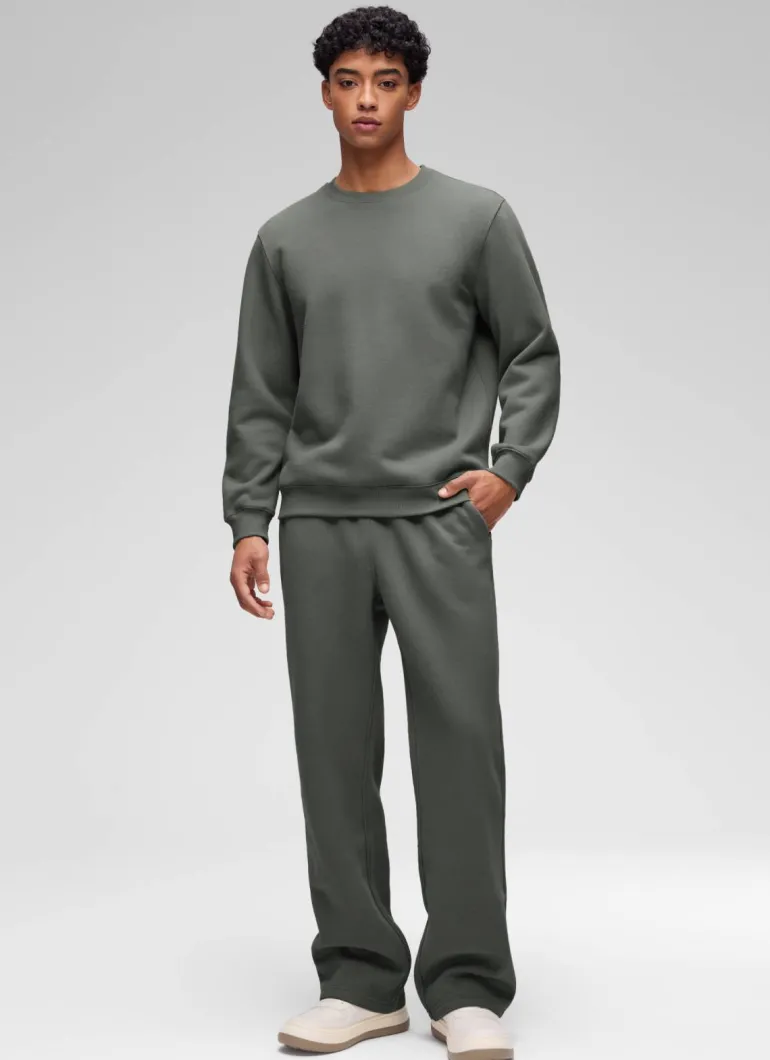 Fleece Lined Pullover Sweatshirt