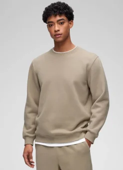 Fleece Lined Pullover Sweatshirt