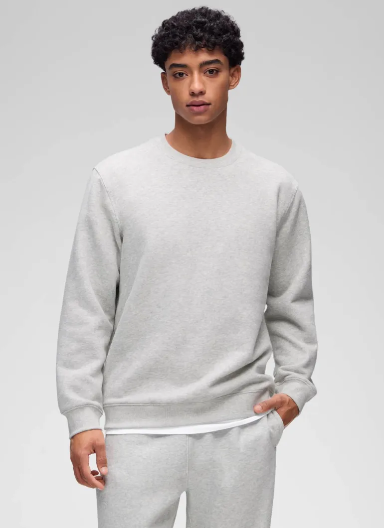 Fleece Lined Pullover Sweatshirt