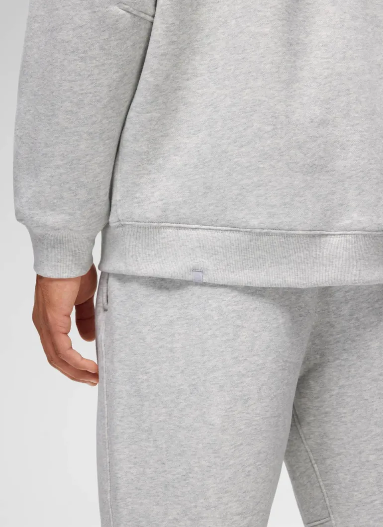 Fleece Lined Pullover Sweatshirt