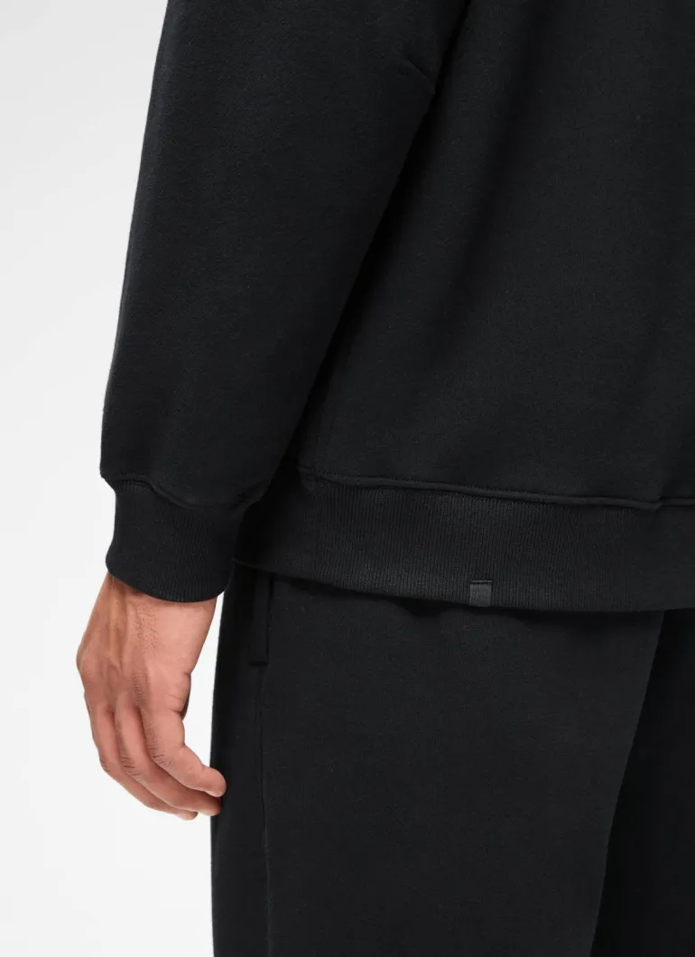 Fleece Lined Pullover Sweatshirt