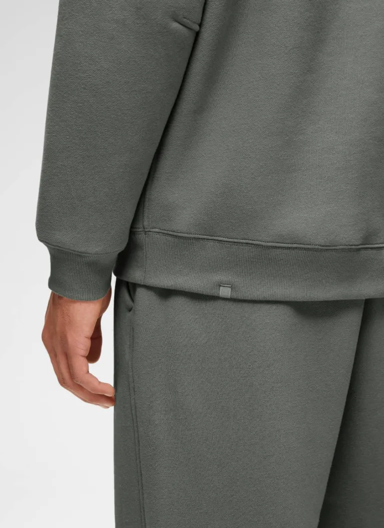 Fleece Lined Pullover Sweatshirt