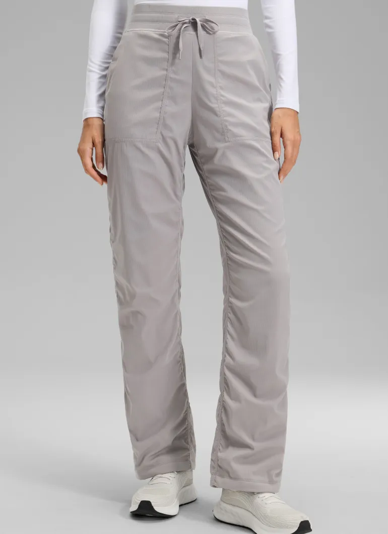 Fleece Lined Straight Leg Pocket Pant 30"