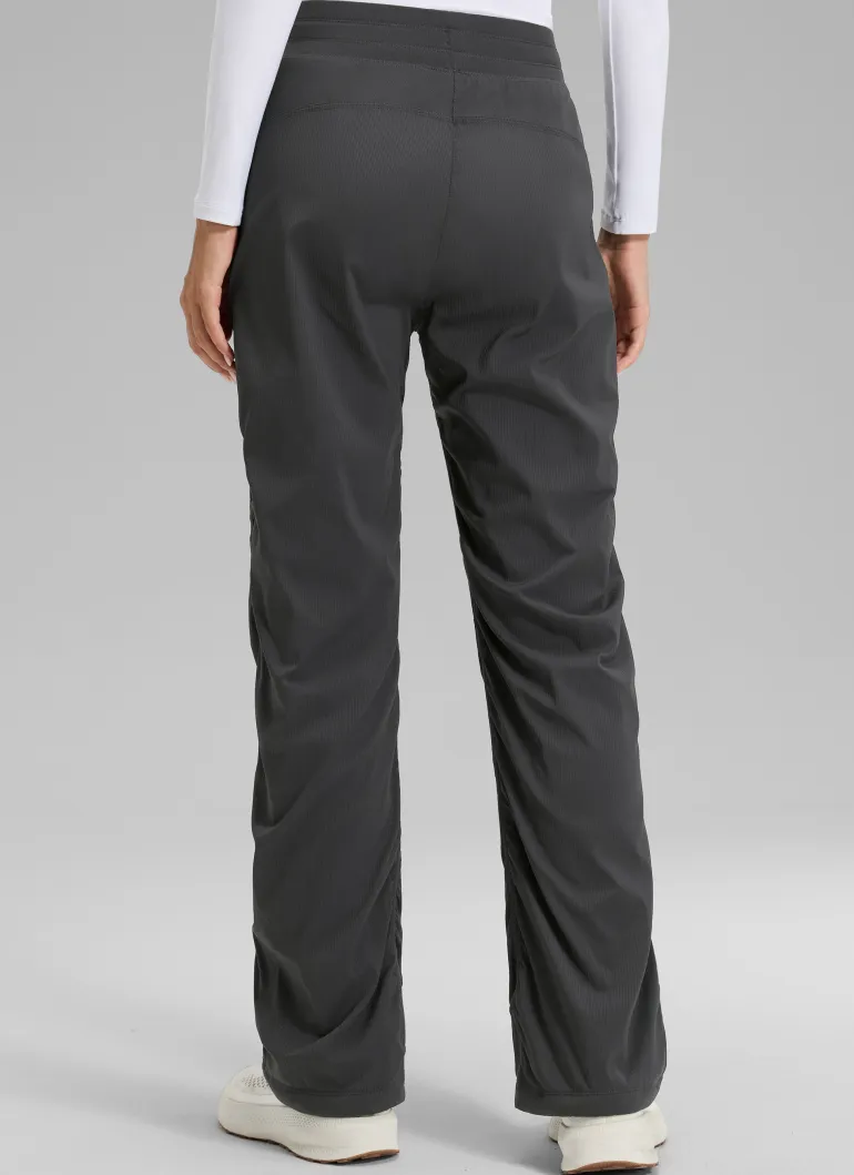 Fleece Lined Straight Leg Pocket Pant 30"