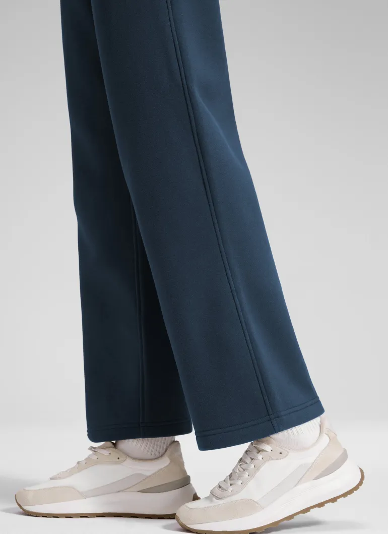 Fleece Lined Straight Leg Sweatpant 28''