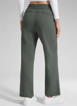 Fleece Lined Straight Leg Sweatpant 28''
