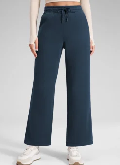 Fleece Lined Straight Leg Sweatpant 28''