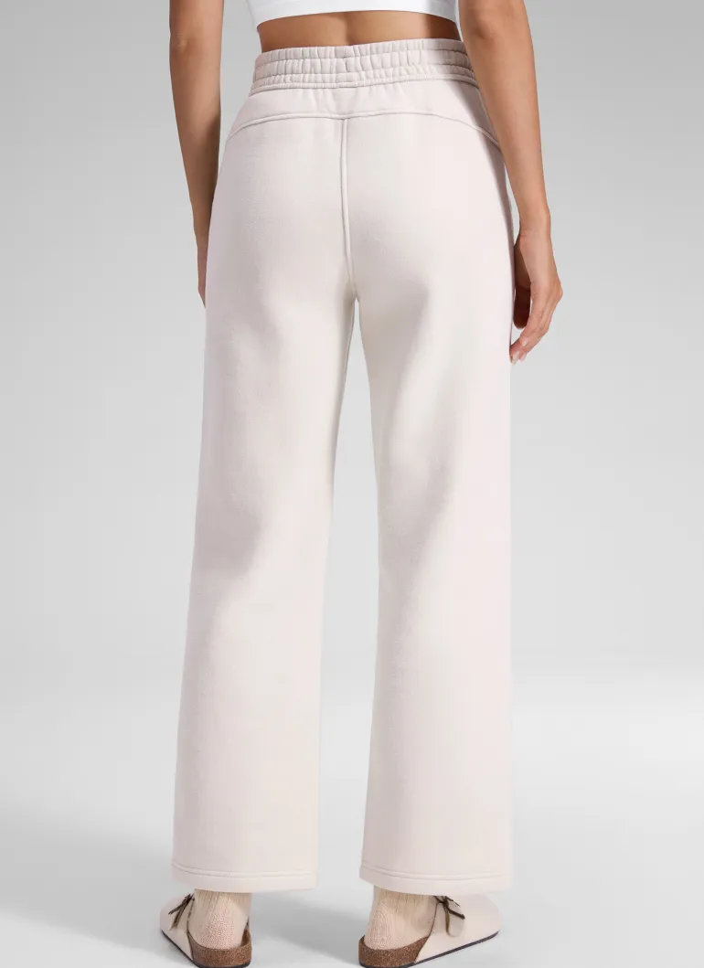 Fleece Lined Straight Leg Sweatpant 28''