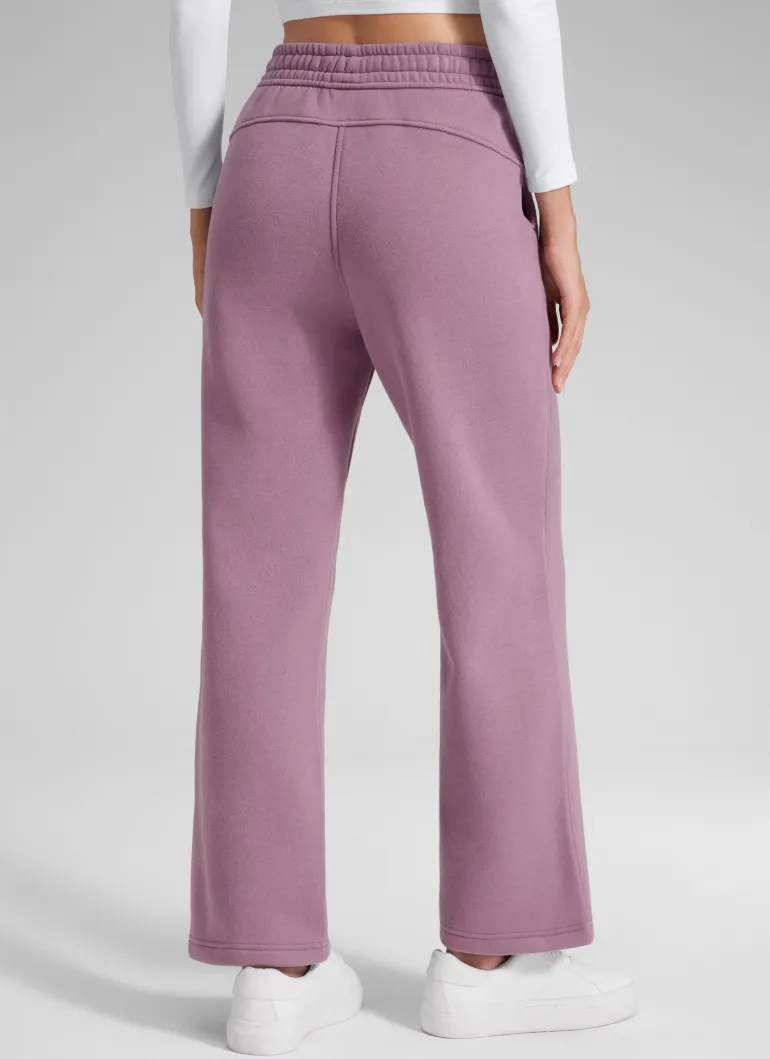Fleece Lined Straight Leg Sweatpant 28''