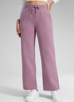 Fleece Lined Straight Leg Sweatpant 28''