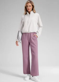 Fleece Lined Straight Leg Sweatpant 28''