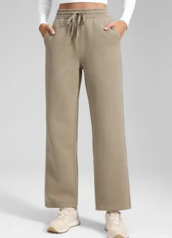 Fleece Lined Straight Leg Sweatpant 28''