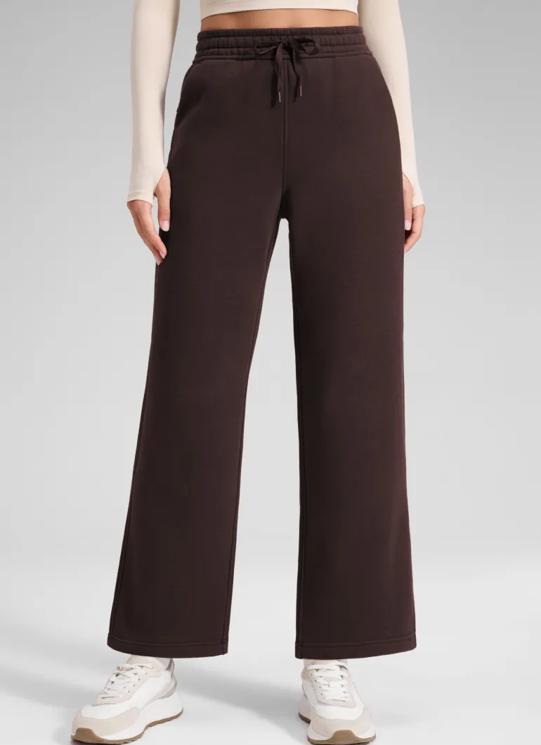 Fleece Lined Straight Leg Sweatpant 28''