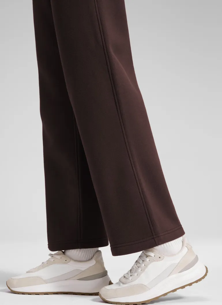 Fleece Lined Straight Leg Sweatpant 28''