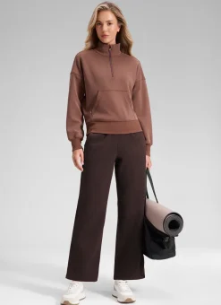 Fleece Lined Straight Leg Sweatpant 28''