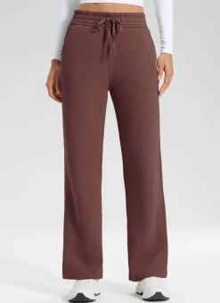 Fleece Lined Straight Leg Sweatpant 30''