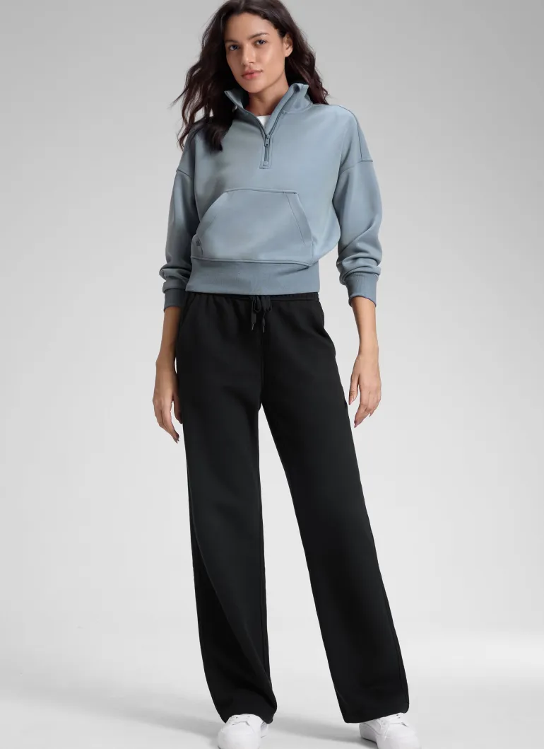 Fleece Lined Straight Leg Sweatpant 30''