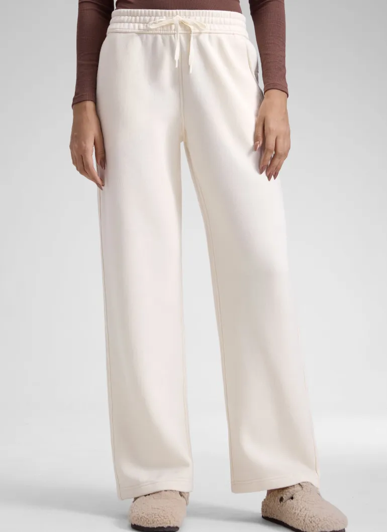 Fleece Lined Straight Leg Sweatpant 30''