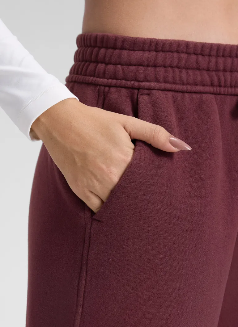 Fleece Lined Straight Leg Sweatpant 30''