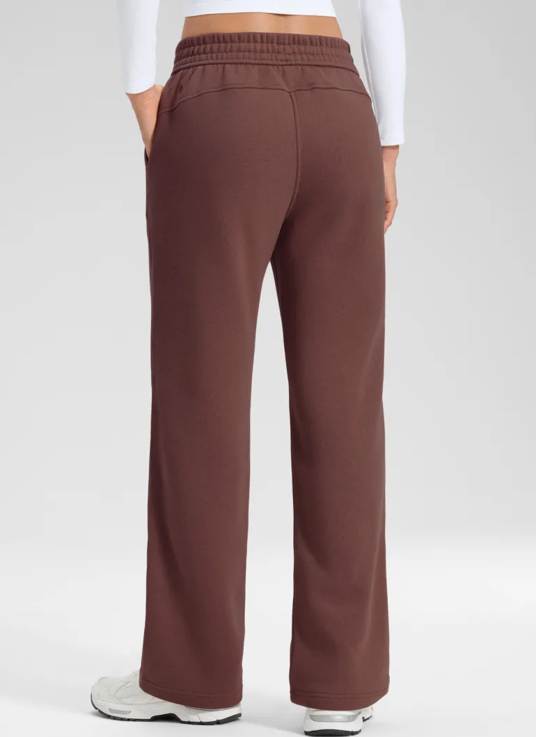 Fleece Lined Straight Leg Sweatpant 30''