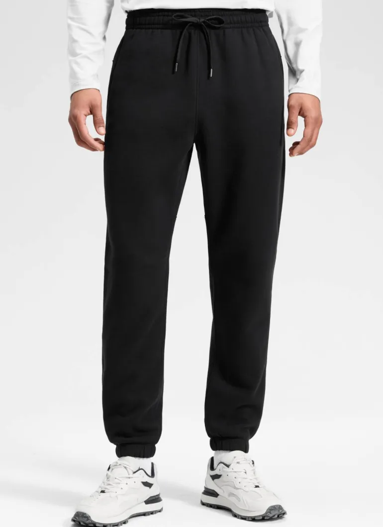 Fleece Lined Zipper Pocket Sweatpant 30"