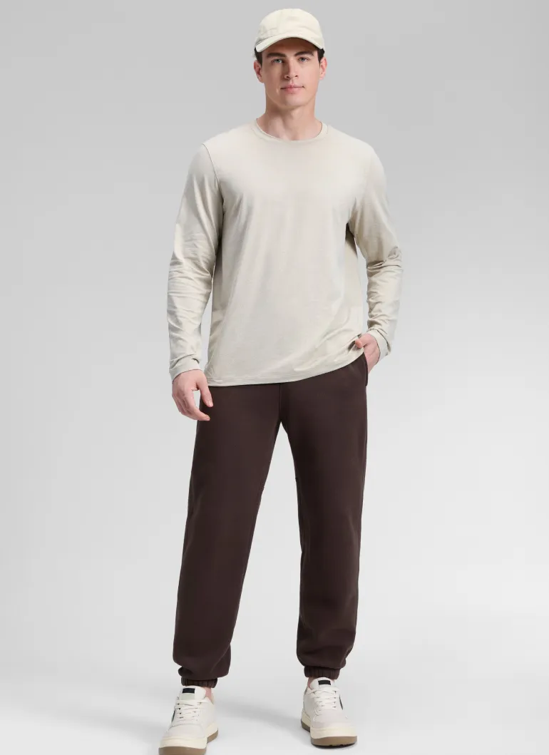 Fleece Lined Zipper Pocket Sweatpant 30"