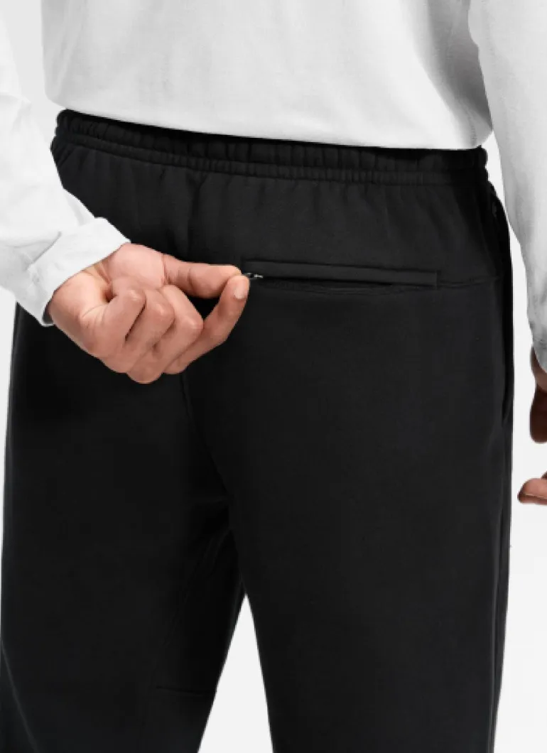 Fleece Lined Zipper Pocket Sweatpant 30"