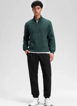 Fleece Lined Zipper Pocket Sweatpant 30