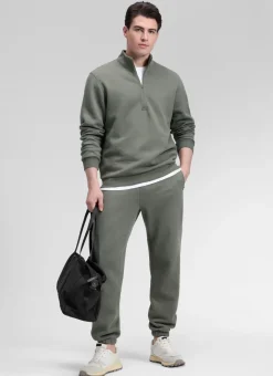 Fleece Lined Zipper Pocket Sweatpant 30