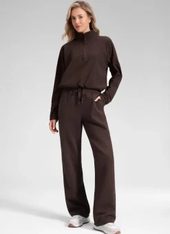Fleece Straight Leg Lined Sweatpant 32''