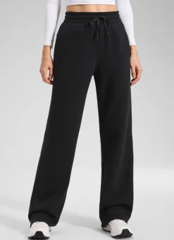 Fleece Straight Leg Lined Sweatpant 32''