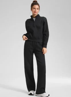 Fleece Straight Leg Lined Sweatpant 32''