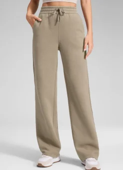 Fleece Straight Leg Lined Sweatpant 32''