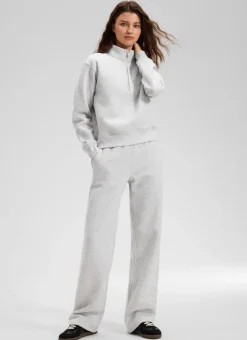 Fleece Straight Leg Lined Sweatpant 32''